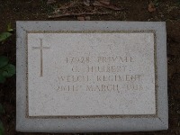 Struma Military Cemetery - Hubbert, Charles